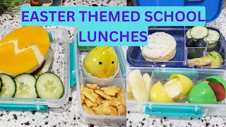 EASTER THEMED SCHOOL LUNCHES