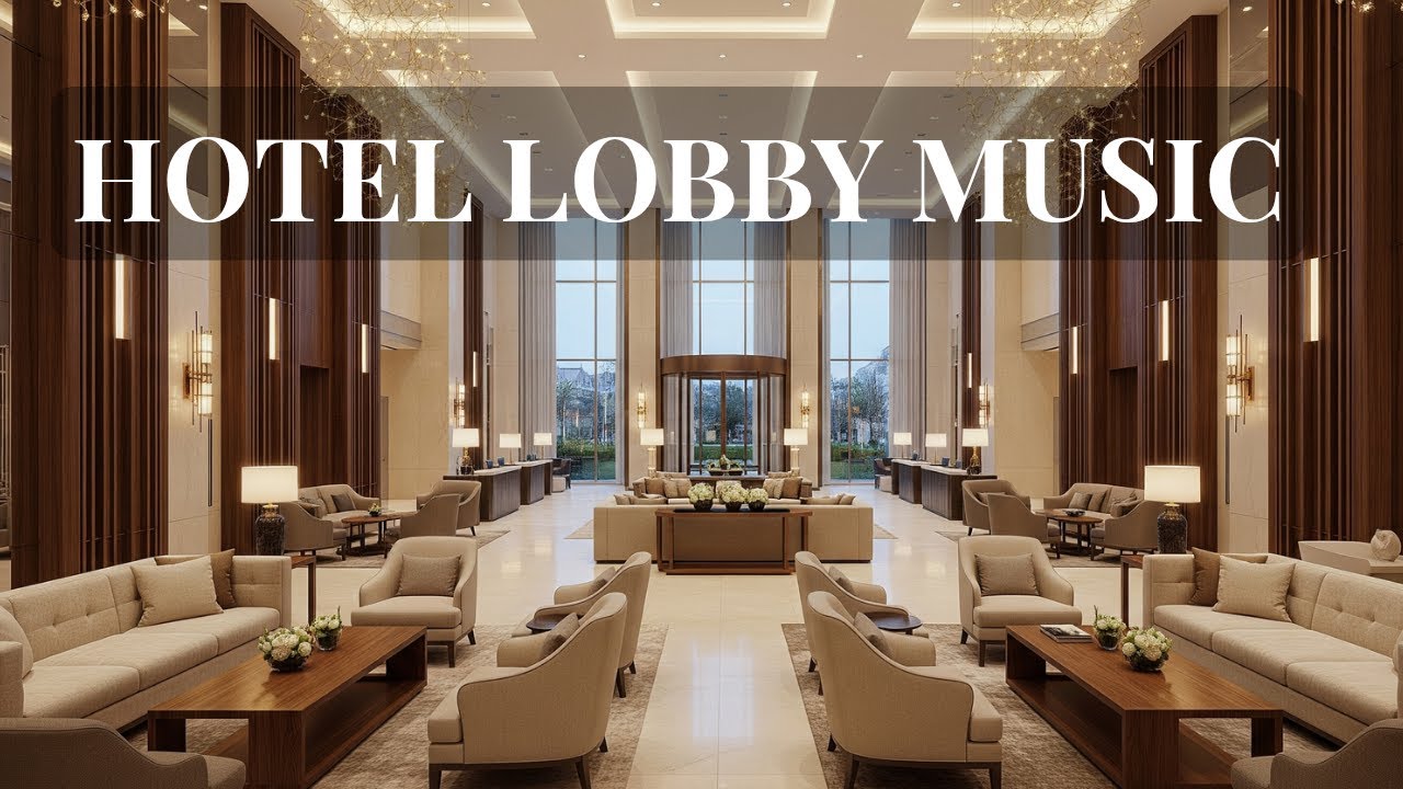 🔴 LIVE Hotel Lobby Music | Smooth Jazz Music for Calm, Focus ...