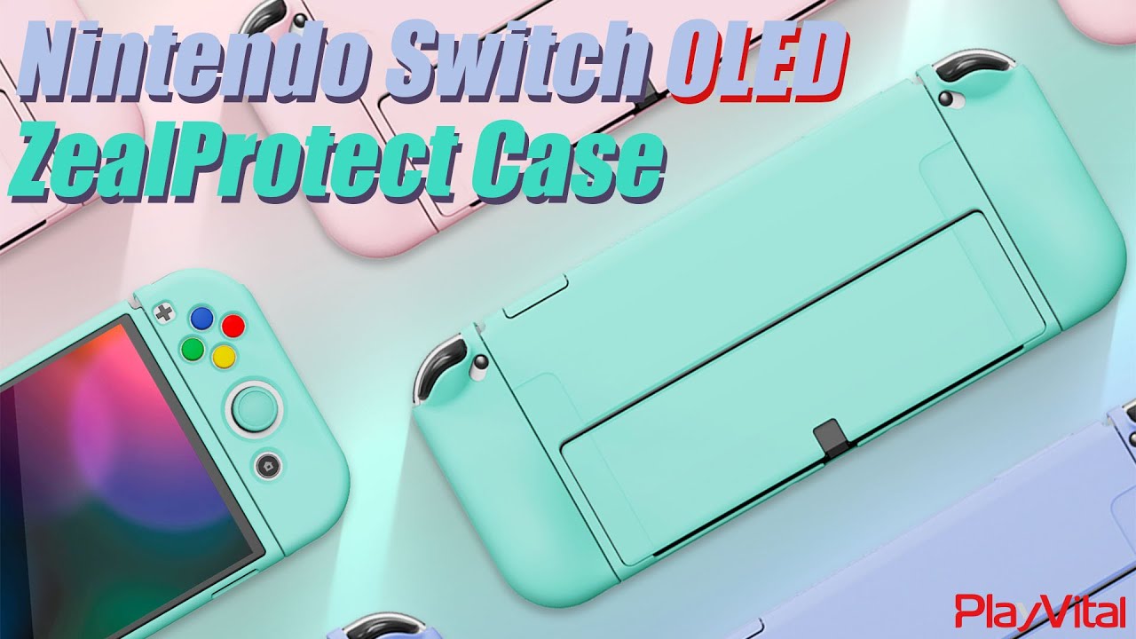 The Best Nintendo Switch OLED Soft Case PlayVital ZealProtect Series