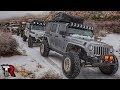 Unexpected Snow Along the Mojave Road