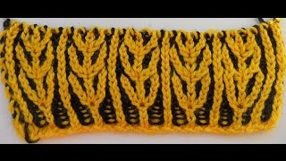 Узор для шарфа- бриошь -Brioche knitting scarf ( теплый,двухсторонний шарф) (узор#43) Узор для шарфа- бриошь -Brioche knitting scarf ( теплый,двухсторонний шарф) (узор#43)