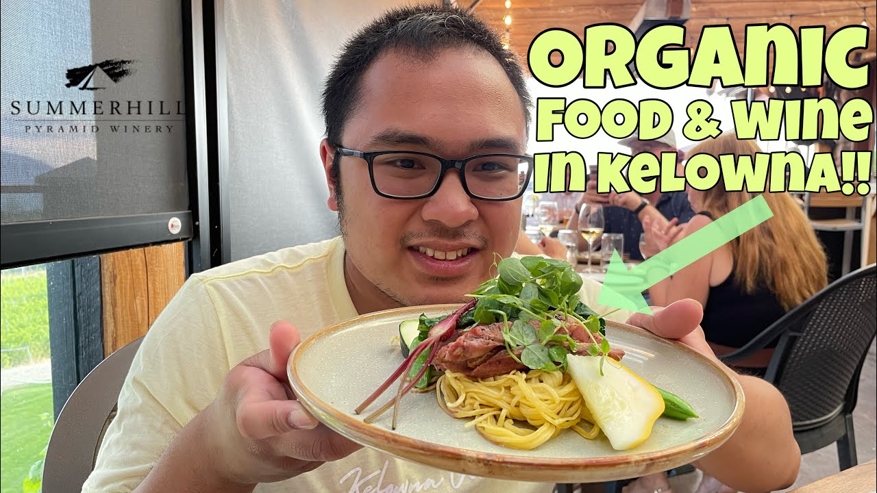 KELOWNA LOCAL FOOD!! ORGANIC FINE DINING FOOD & WINE IN KELOWNA BRITISH COLUMBIA 🍝🥂!!