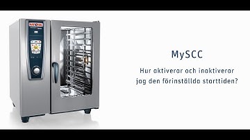 MySCC: Hur aktiverar och inaktiverar jag den förinställda starttiden?