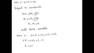 Use the simplex method to solve the linear programming problem: Maximize 20x1 11X2 subject to: 5X1 …