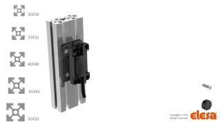 CFSW Hinge with built-in safety multiple switch: type of assembly screenshot 5