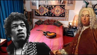 Inside Home of JIMI HENDRIX and HANDEL! London