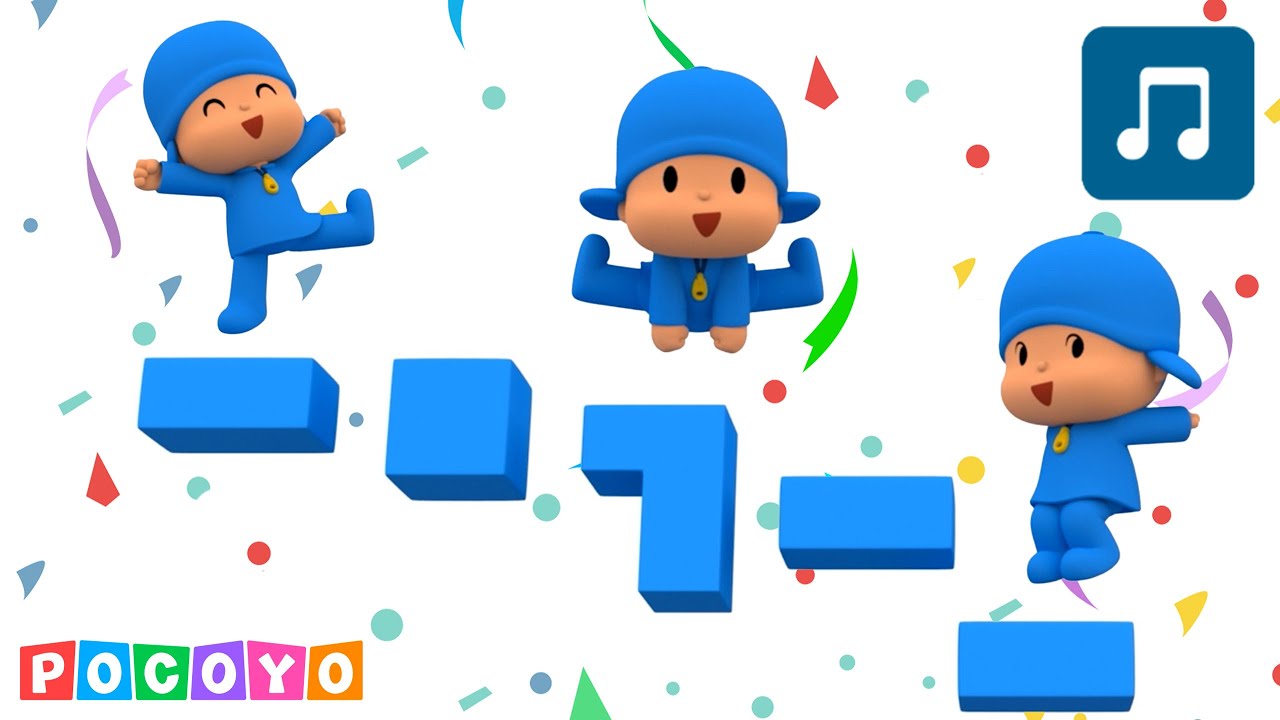 🕺 Vamos pular, rolar e dançar com Pocoyo e seus amigos! 🤩  | Pocoyo 🇧🇷 Português Brasil | Música