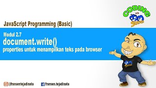 JavaScript 2.7 document.write