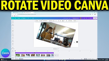 How To Rotate Videos in Canva