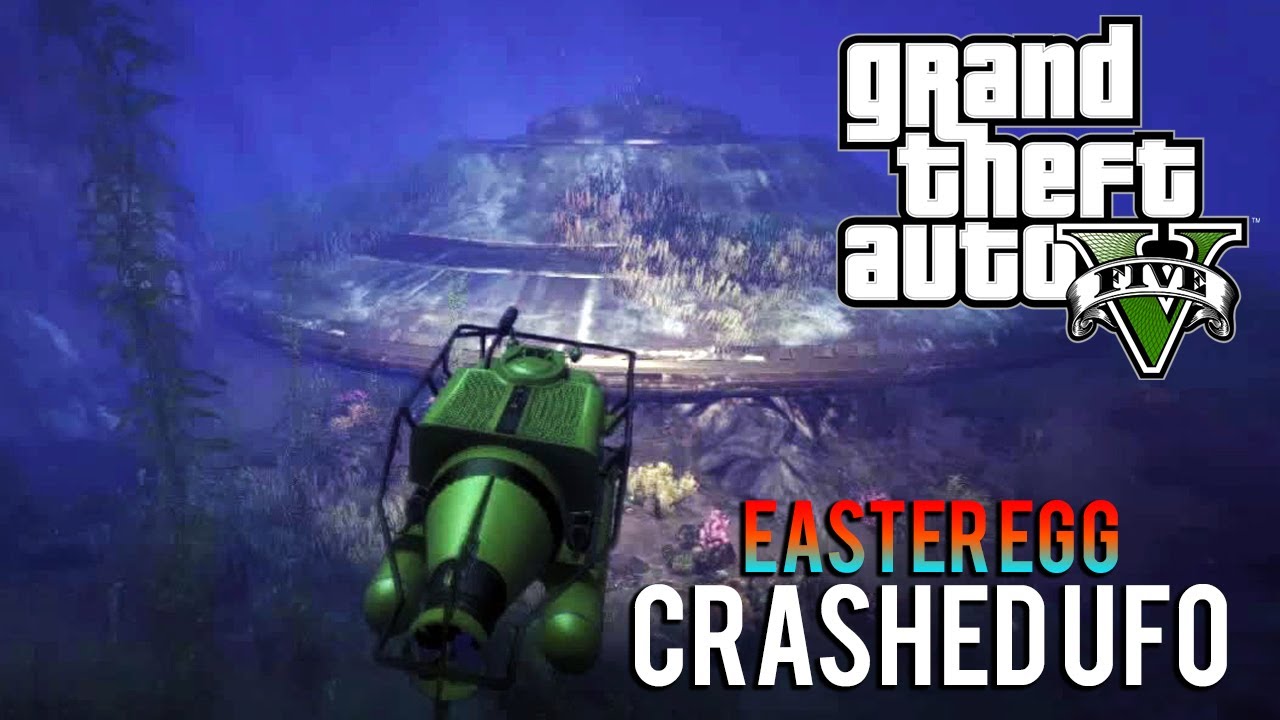 GTA 5 Crashed UFO Easter Egg (Grand Theft Auto 5)