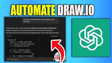 How To Automate Draw.io Diagrams With ChatGPT (Best Method)