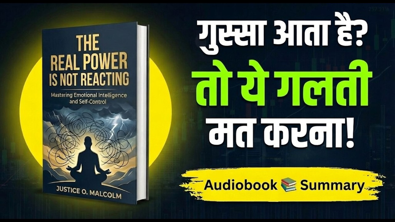 बिना बोले किसी की भी 'बोलती बंद' कैसे करें? 🔥 | The Real Power Is Not Reacting Summary | Audiobook