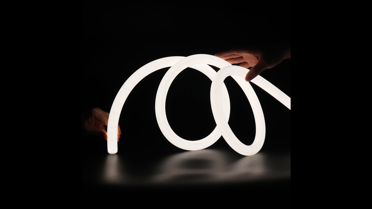 Instruction Video for ND24D 360 degree LED Neon Flex Strip Light Installation