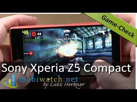 Game Check See The Sony Xperia Z5 Compact Perform Youtube