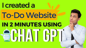 Create a To-Do List Website in 2 Minute using ChatGPT #openai #chatgpt