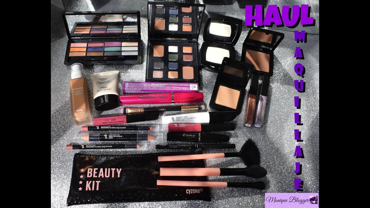 HAUL DE MAQUILLAJE CYZONE, ÉSIKA Y L´BEL video editing software free