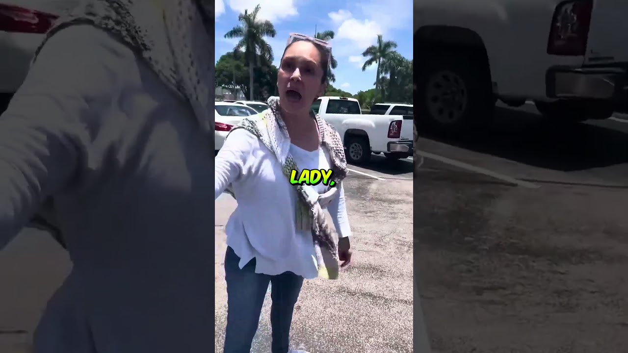 Karen Punches A Man And Gets Instant Karma Instantkarma
