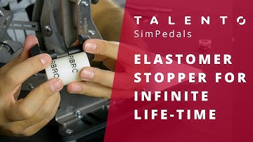 TALENTO SimPedals - Elastomer stoppers and their advantages