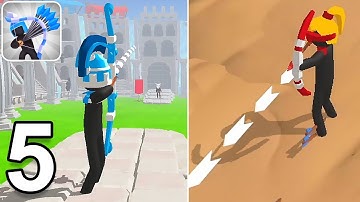 Merge Archers Gameplay Walkthrough Part 5: Archer Duel Versus Mode