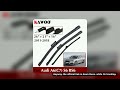 26"+21"+16" Car Wiper Blades For Audi A6 (C7) S6 RS6 2011-2018 Windscreen Front Rear Wipers Blade Se