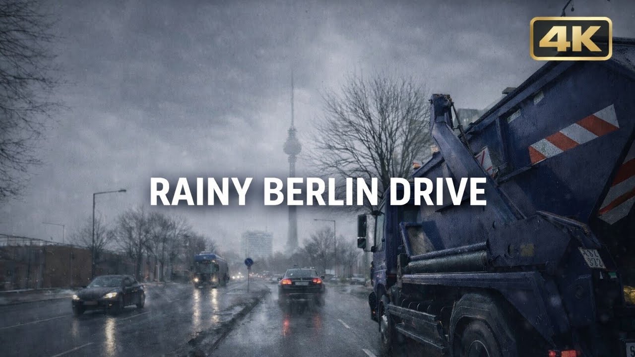 🇩🇪 Urban Berlin Drive 4K – From Rudow to Biesdorf via Adlershof | Smooth City Tour