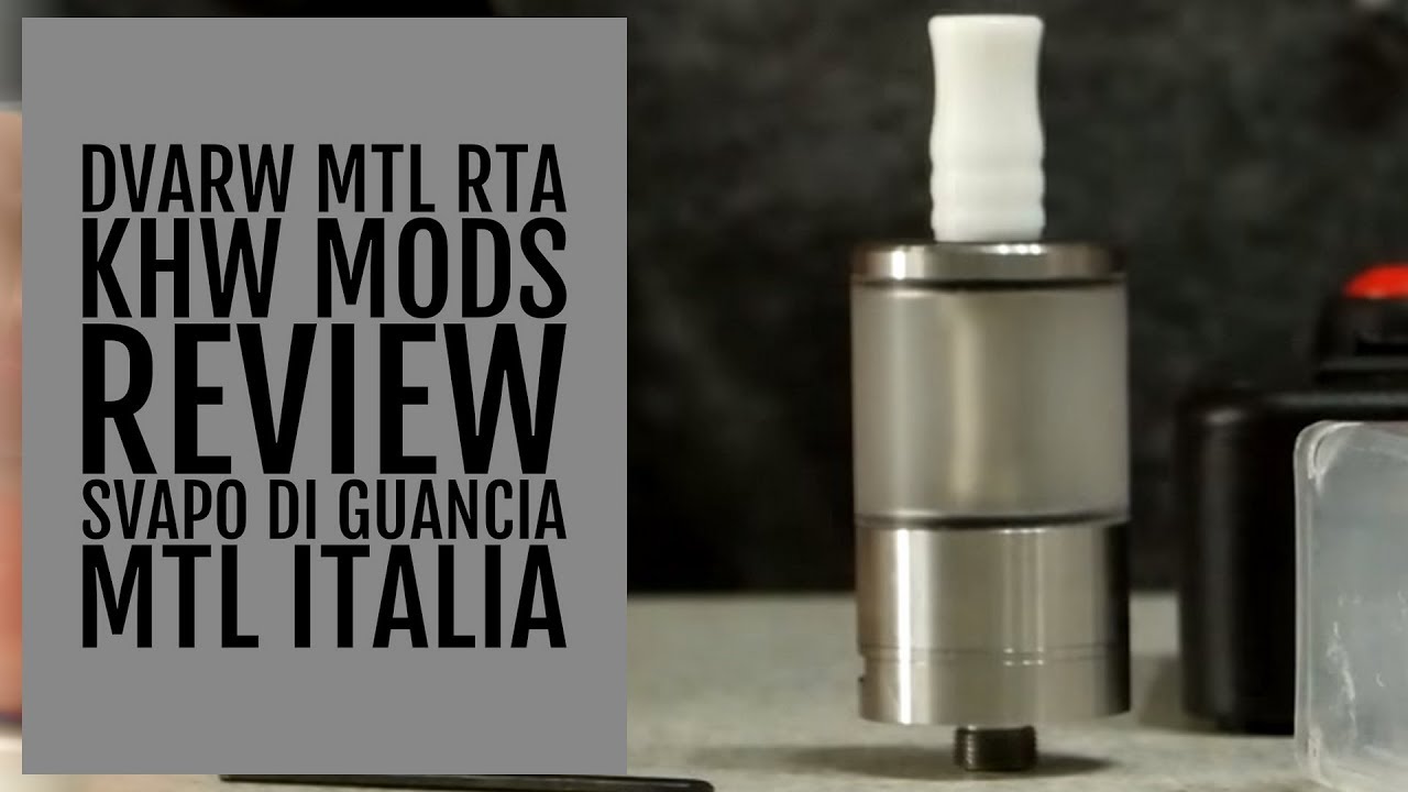 Dvarw MTL RTA 5ml – KHW mods