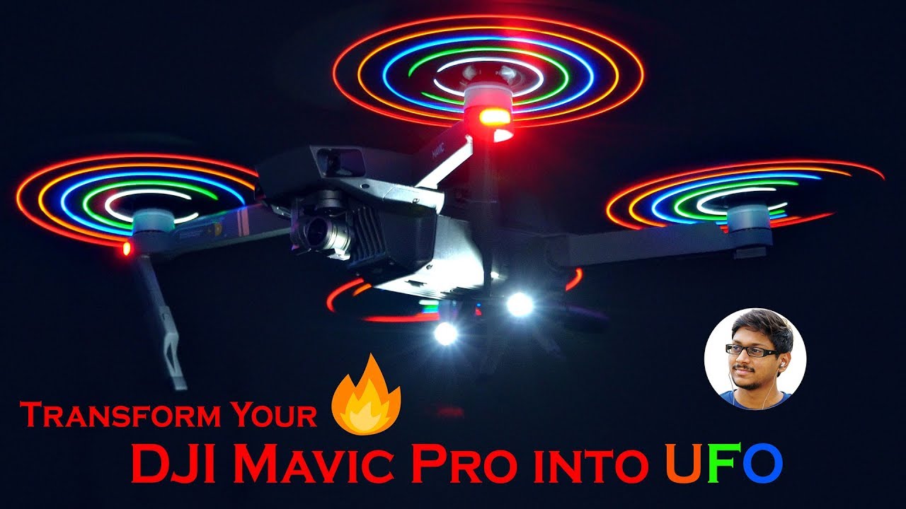 Transform DJI Mavic Pro into UFO 