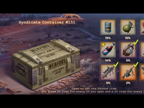 Day R - Syndicate Container unboxing - Contraband event