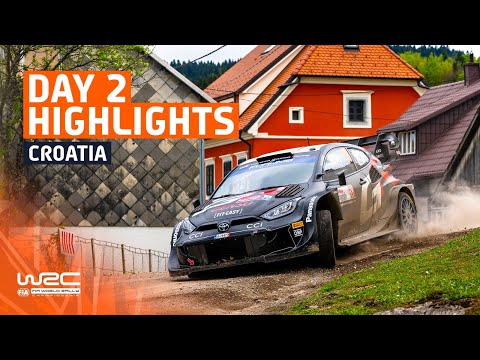 Day 2 Highlights | WRC Croatia Rally 2024