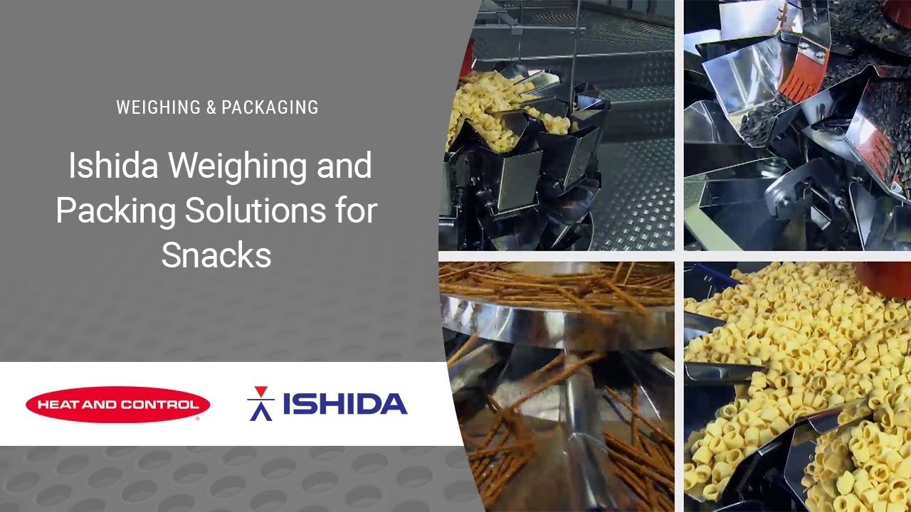 Ishida Weighing Packing Solutions for Snacks | Heat and Control - YouTube