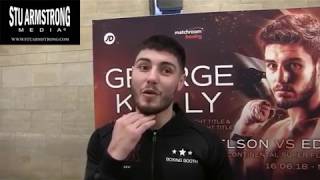 Stu Armstrong talks with PBK Josh Kelly ahead of Commonwealth Title fight June 16th