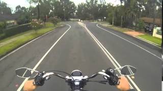 Gopro Harley Streetbob External Lapel Mic Test Jacket Back