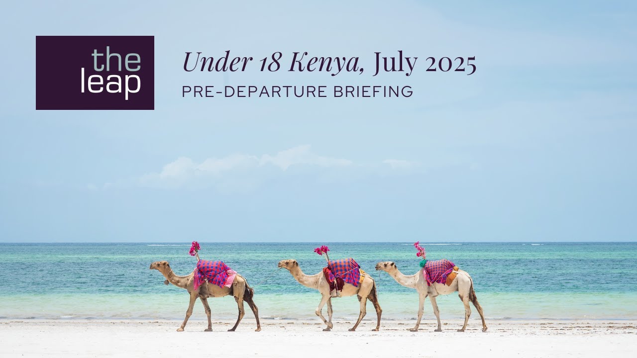 Under 18 Kenya, July 2025 Pre Departure Briefing