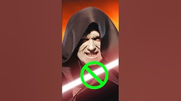 Waarom haatte Palpatine het om lichtzwaarden te gebruiken? 🤔