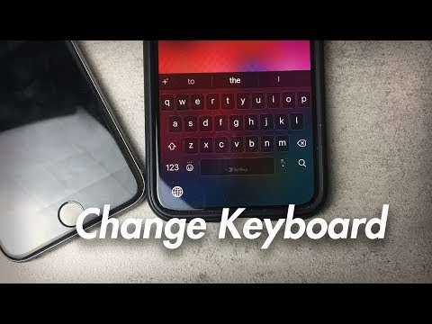 Video: Si ta ndryshoj tastierën time të iPhone në qwerty?