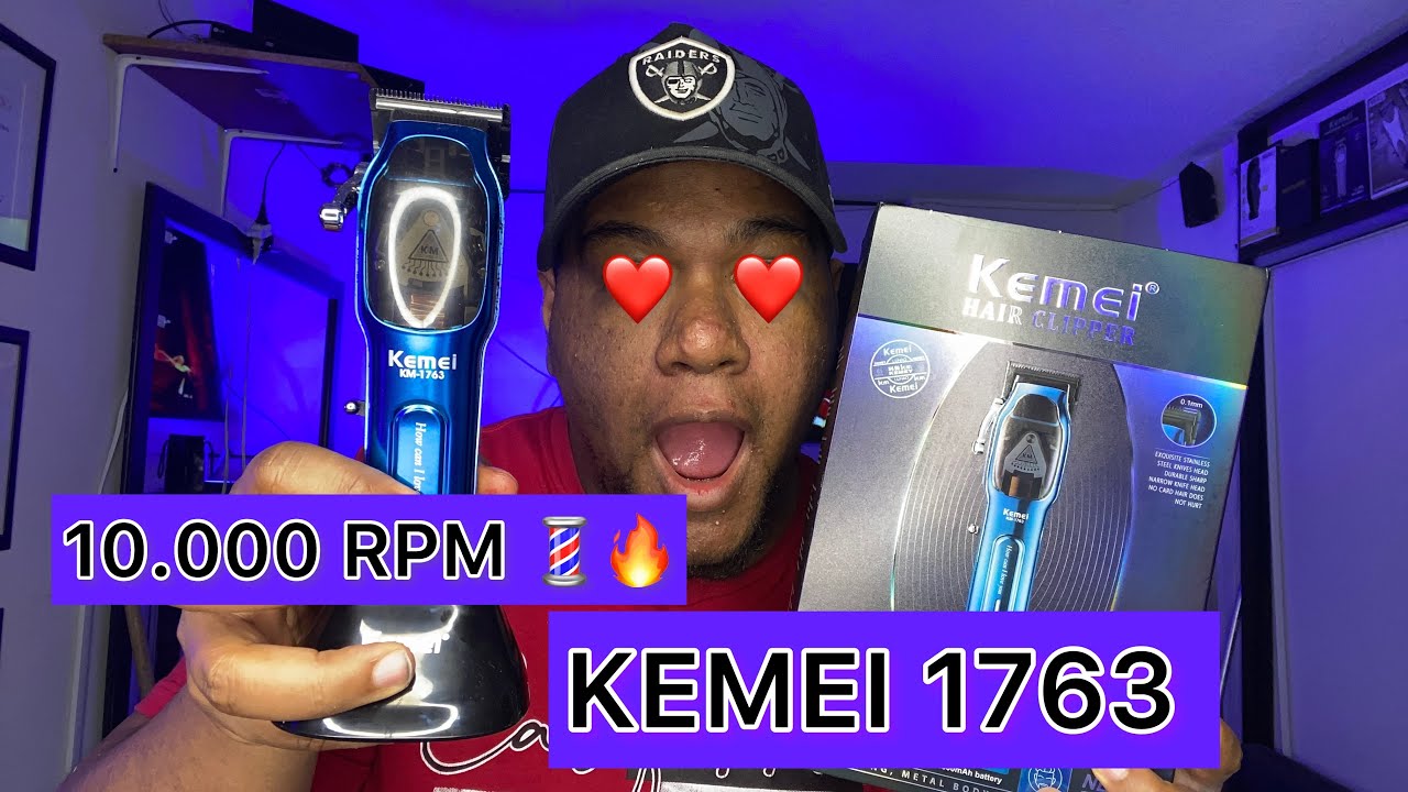 KEMEI 1763 10.000 RPM! 😱💈🔥 |UNBOXING|