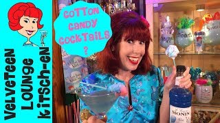 Blue Cotton Candy Cocktail Recipe - Collab With Xingcat Laurices Kitchen