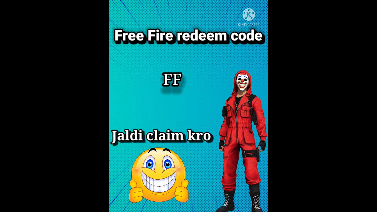 Free Fire today redeem code 🔥🔥jaldi claimed kro sab🥰🥰