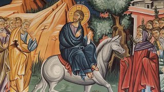 2024.04.28. ENTRANCE OF OUR LORD INTO JERUSALEM. Sermon by Priest Damian Dantinne