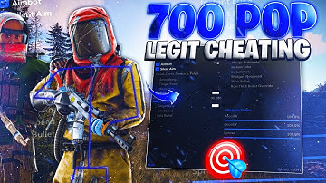 RUST CHEATING on 700 POP Server with the BEST RUST CHEAT.. (Domination)