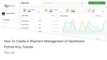 How To Create A Shipment Management Dashboard With Python And Kivy - Setup