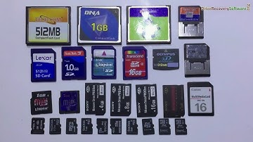 How to recover formatted Flash Card Data using DDR Memory Card Recovery