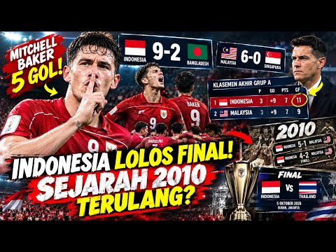 angka toto 2 x astonebet - FINAL LOLOS INDONESIA! Drama 7 Poin vs Malaysia, Sejarah 2010 Kembali?