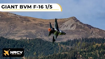GIANT BVM F-16 1/5 64th Aggressor Squadron | JetCat P220 RXi | PowerBox Core | Pilot: Daniel Kostal