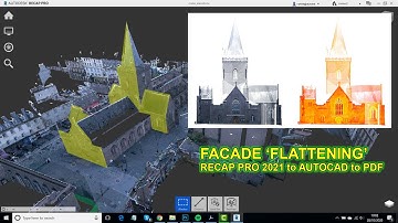Extracting Elevations From Recap Pro to AutoCAD + PDF
