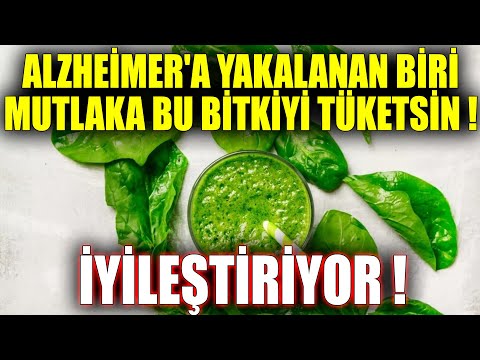 Alzheimer'a Yakalanan Biri Mutlaka Bu Bitkiyi Tüketsin ! İyileştiriyor.