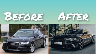 BUILDING A AUDI A6 C7 IN 10 MINUTES ! RS 6 LOOK