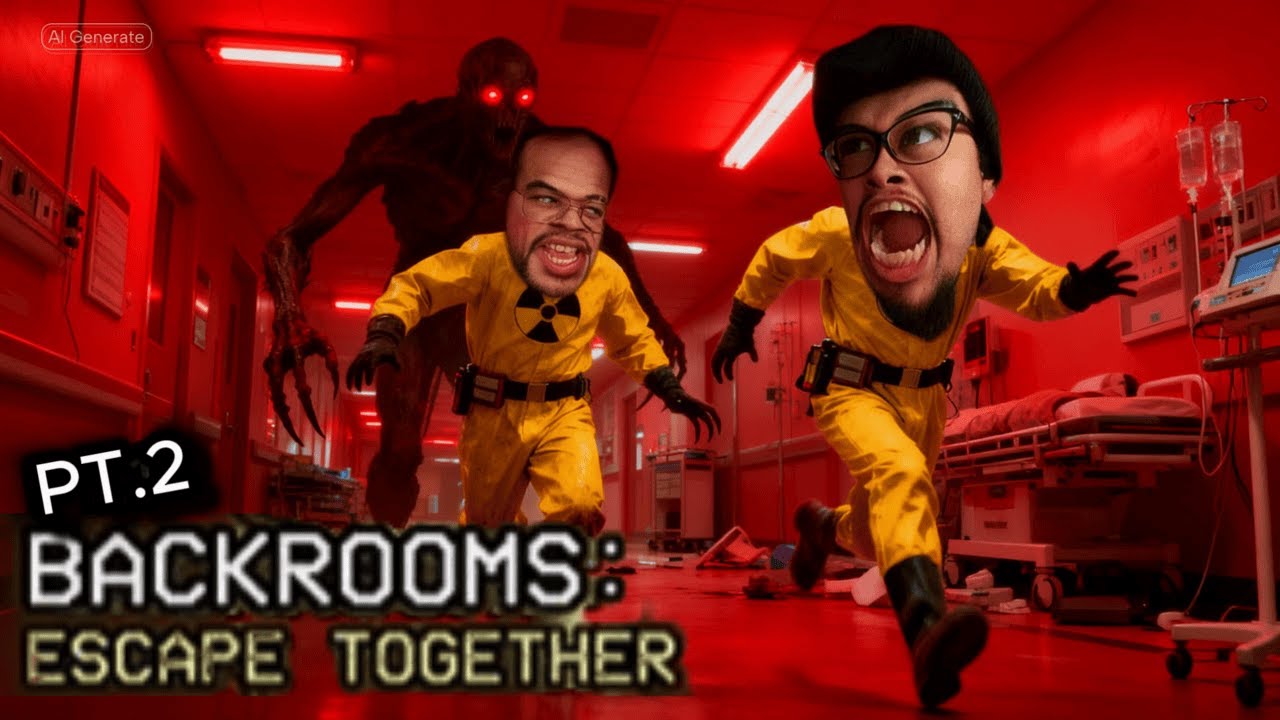 Backroom Adventures Pt 2(GAME) BACKROOM: ESCAPE TOGETHER