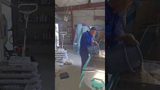 かずさん日記8   Mリン混合ミックスソワーで混ぜる