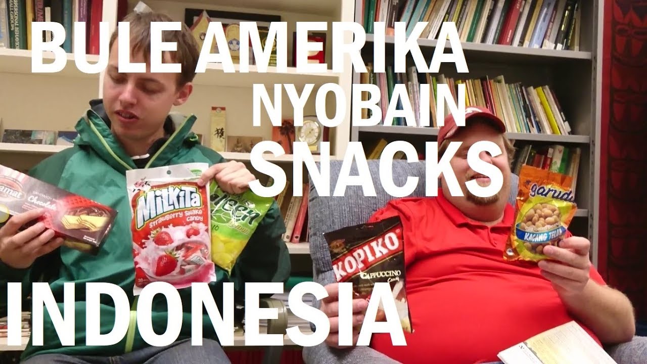 Lucu DANGDUTAN Bule Amerika Nyobain MAKANAN SNACK PERMEN